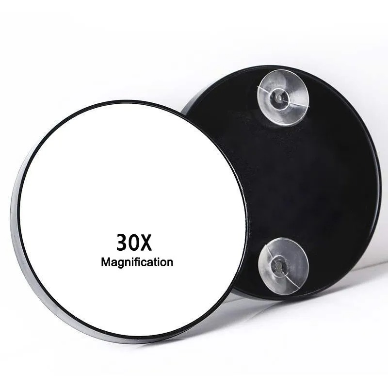 Shaving Mirror Suction - 30x Magnification Mirror With Suction Cup