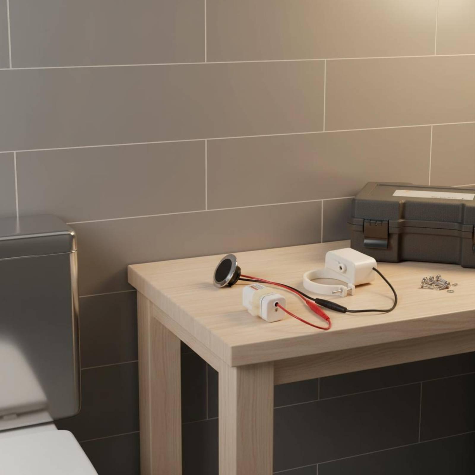 Home Bathroom Upgrades - Automatic Flush Sensor Smart Sensing Toilet