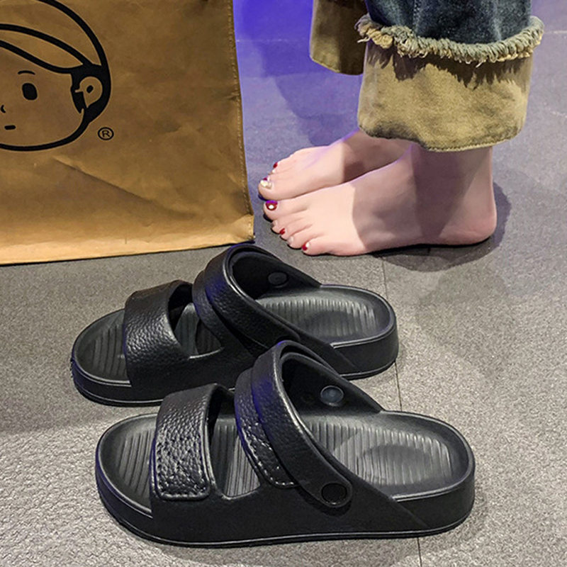 Home Outdoor Bathroom - Men Slippers Clog Platform Cloud EVA
