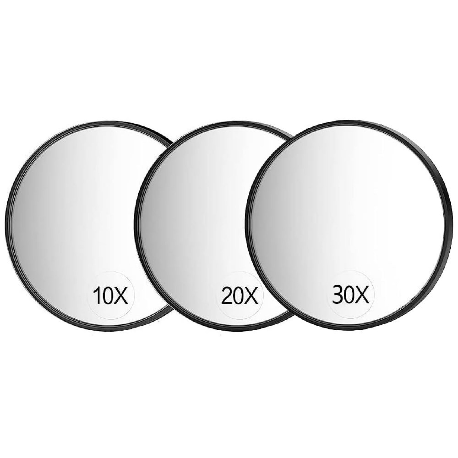 Shaving Mirror Suction - 10x /20x /30X Magnifying Mirror, Small