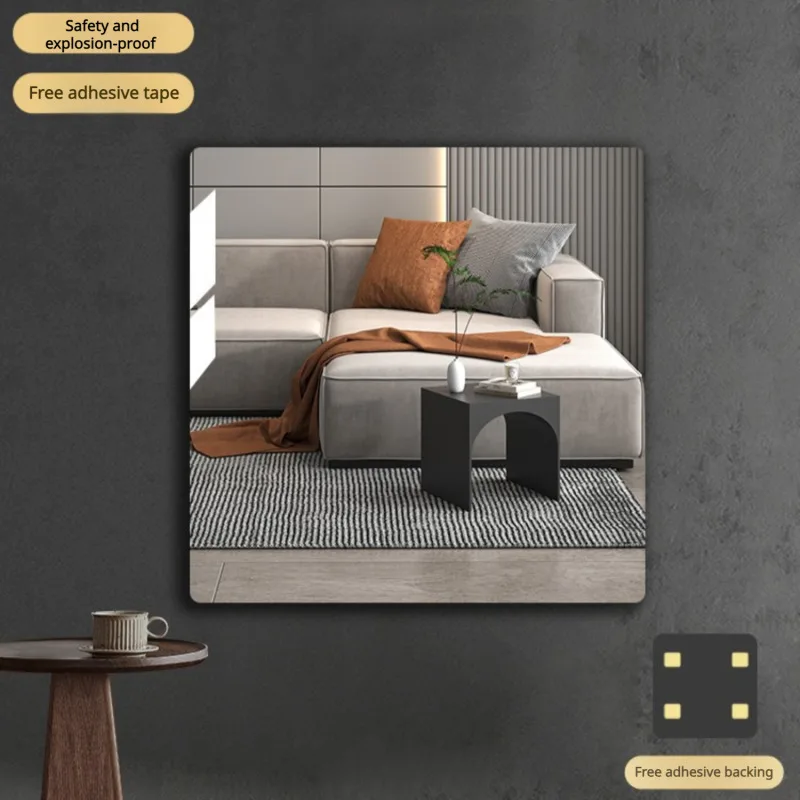 Mirror wall stickers home full - Home Bathroom Fittings recension och pris