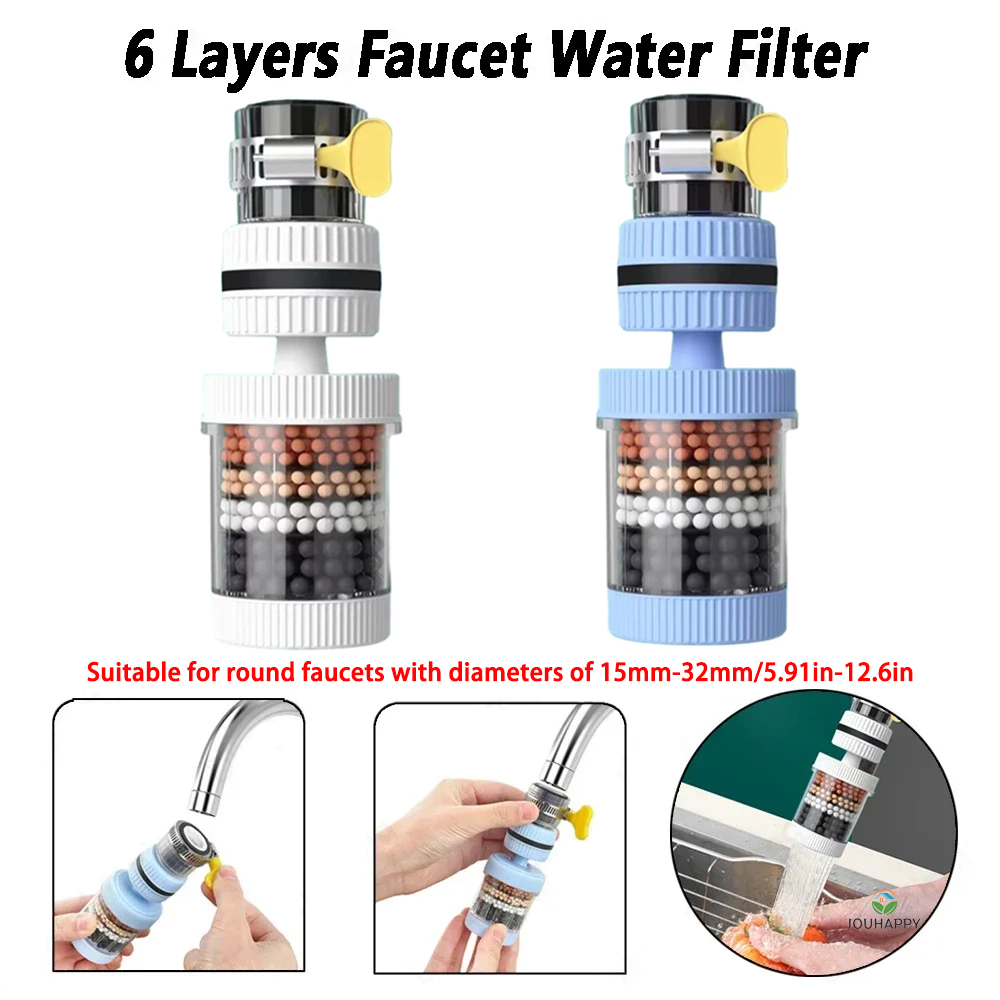Universal Shower Faucet 6 Laye - Home And Bathroom recension och pris