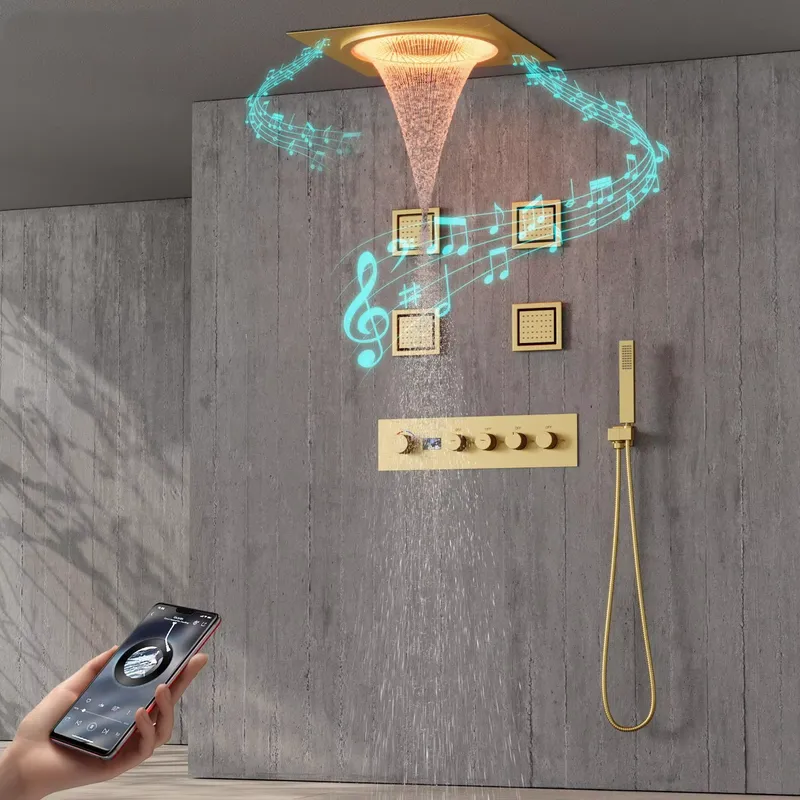 Smart LED Shower Set Bathroom  - Home And Bathroom recension och pris