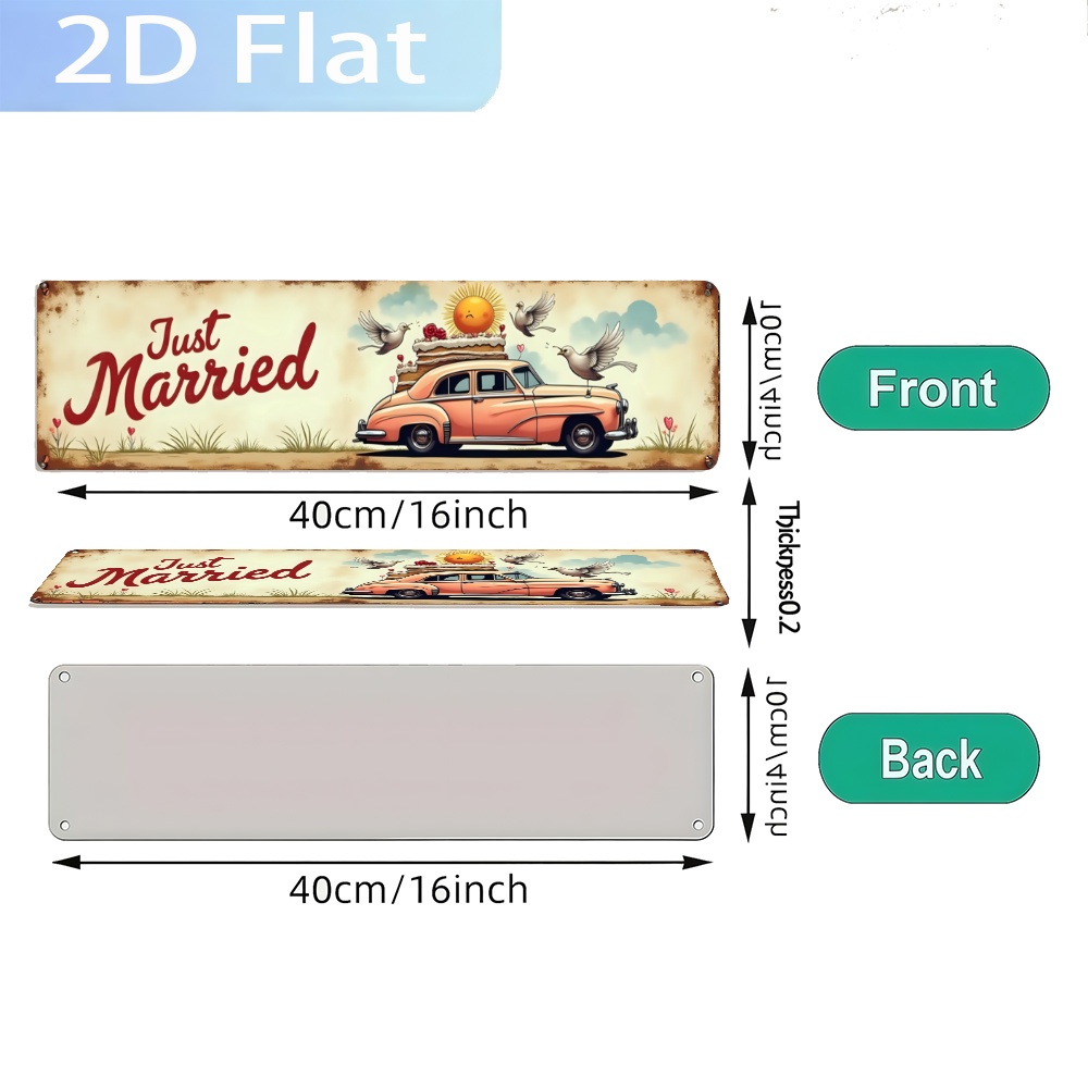 2D Flat - A Vintage-Style Sign - Home Bathroom Fittings recension och pris