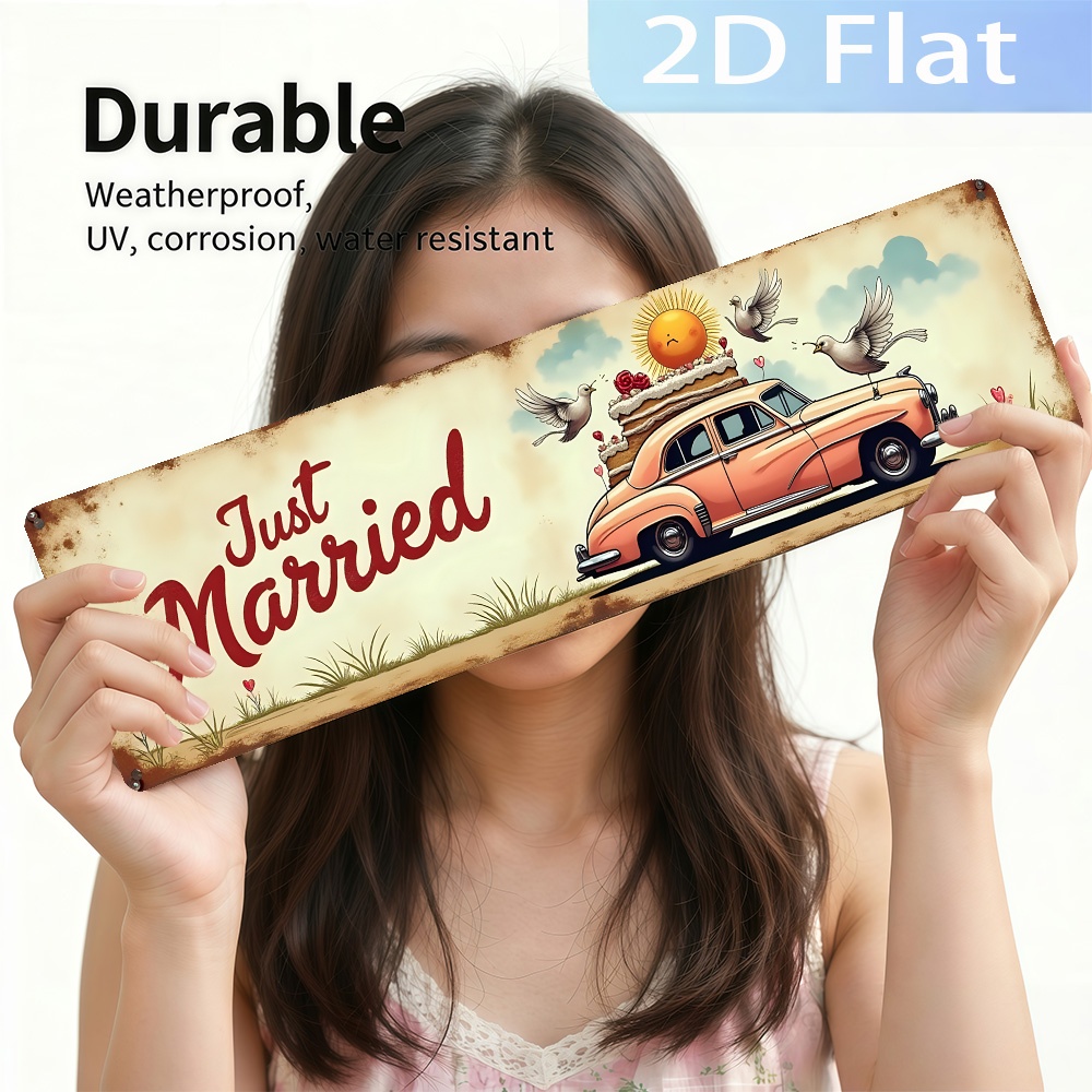 2D Flat - A Vintage-Style Sign - Home Bathroom Fittings recension och pris