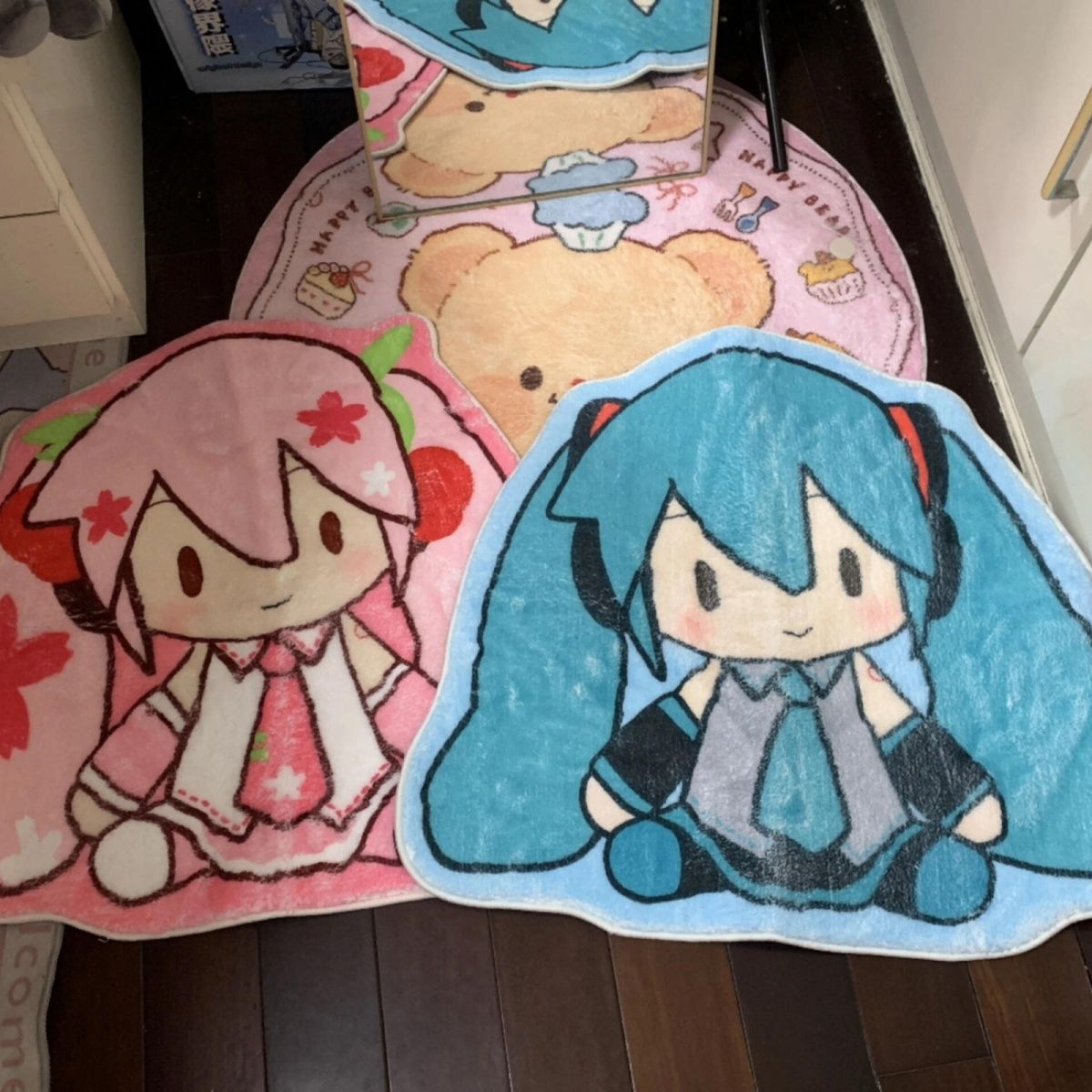 Kawaii Hatsune Miku Rug Anime  - Home Goods Bathroom Rugs recension och pris