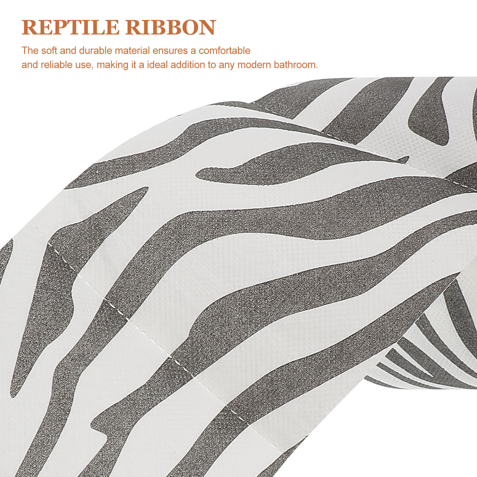 2Pcs Zebra Print Toilet Paper  - Home Bathroom Design recension och pris