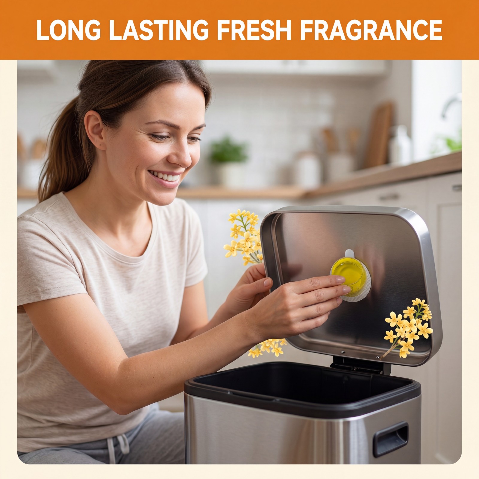 6x Osmanthus Trash Can Deodori - Home Bathroom Freshener recension och pris
