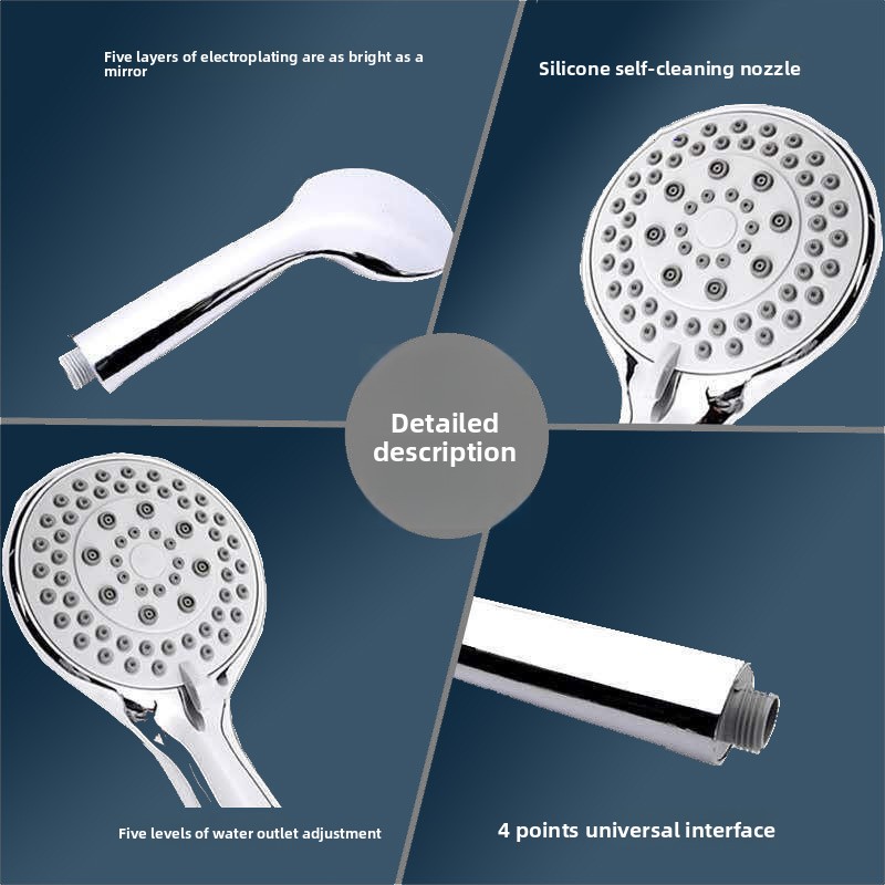 High Pressure Shower Head with - Home Bathroom Upgrades recension och pris