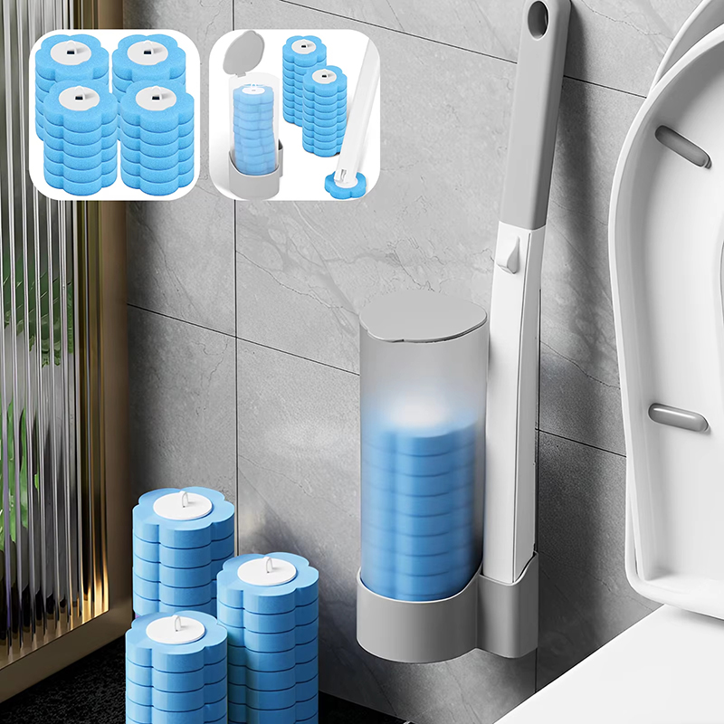 12/18Pcs Toilet Brush With Dis - Home Bathroom Upgrades recension och pris