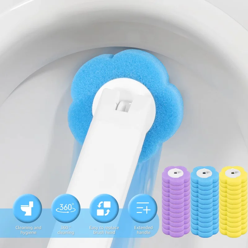 12/18Pcs Toilet Brush With Dis - Home Bathroom Upgrades recension och pris