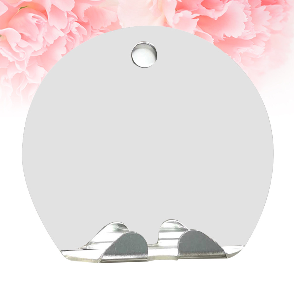 Round Silver Fog Free Bathroom - Shaving Mirror Suction recension och pris
