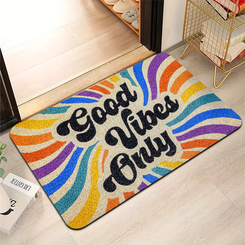 VIKAMA Rainbow Carpet Good Moo - Home Goods Bathroom Rugs recension och pris