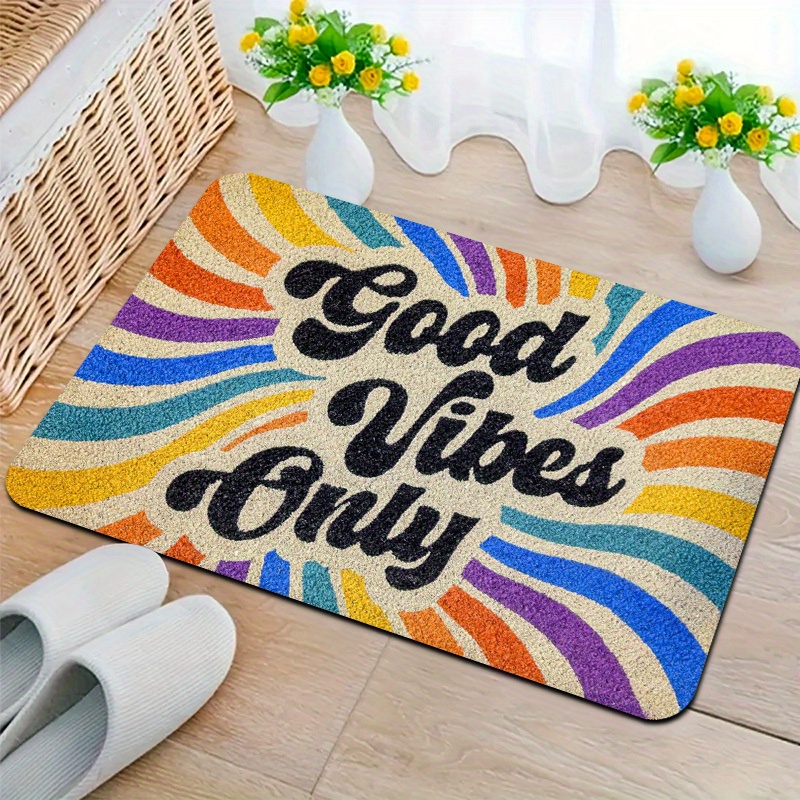 VIKAMA Rainbow Carpet Good Moo - Home Goods Bathroom Rugs recension och pris