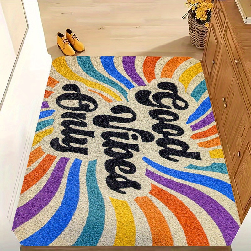 VIKAMA Rainbow Carpet Good Moo - Home Goods Bathroom Rugs recension och pris