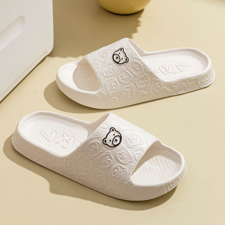 Printting Cute Bear Women Slip - Home Outdoor Bathroom recension och pris