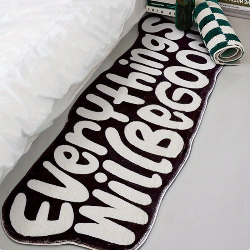 VIKAMA Everything Will Be Good - Home Goods Bathroom Rugs recension och pris
