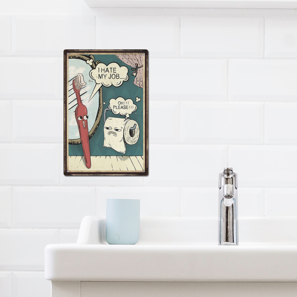 Putuo Decorative Vintage Metal - Home Bathroom Dimensions recension och pris