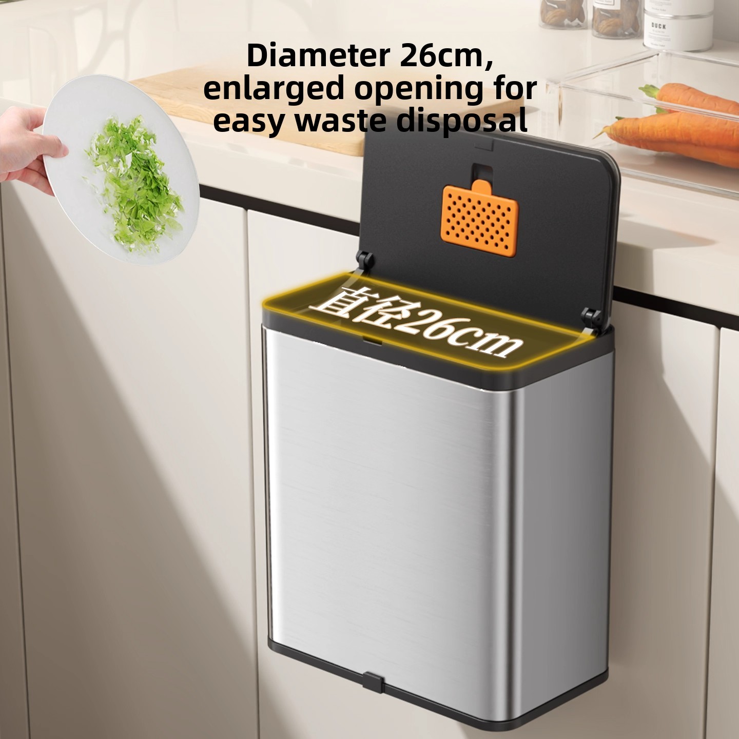 Large Capacity Stainless Steel - Home Bathroom Design recension och pris