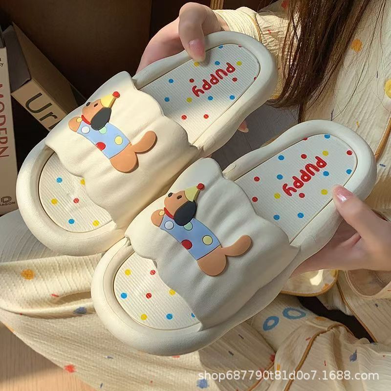 Cartoon Hot Dog Slippers for W - Home Outdoor Bathroom recension och pris