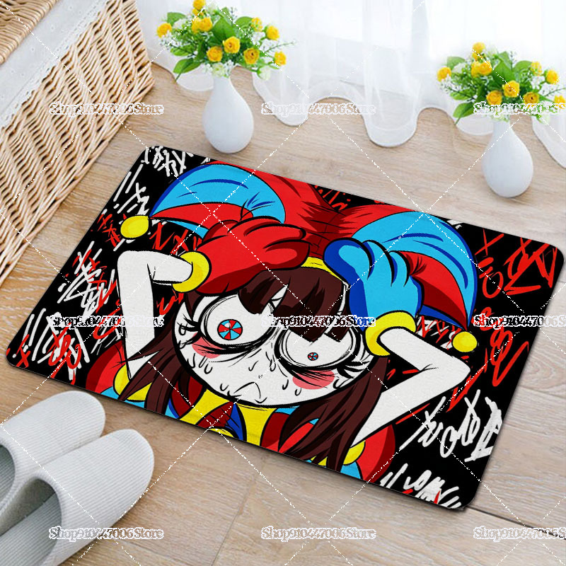 Cartoon The Amazing Circus Vel - Home Goods Bathroom Rugs recension och pris