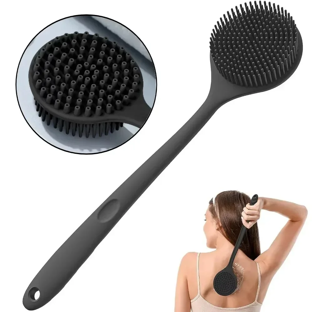 Silicone Long Handle Shower Br - Home Bathroom Cleaning Machine recension och pris