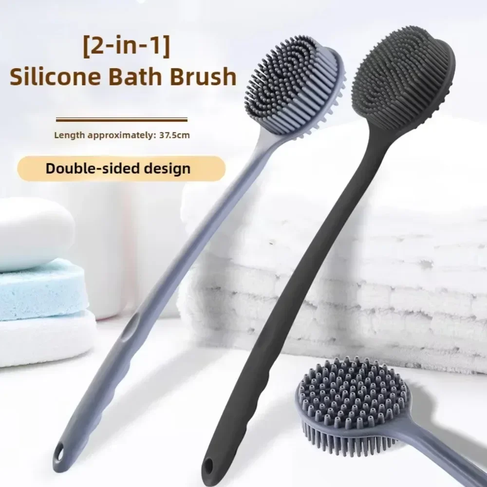 Silicone Long Handle Shower Br - Home Bathroom Cleaning Machine recension och pris