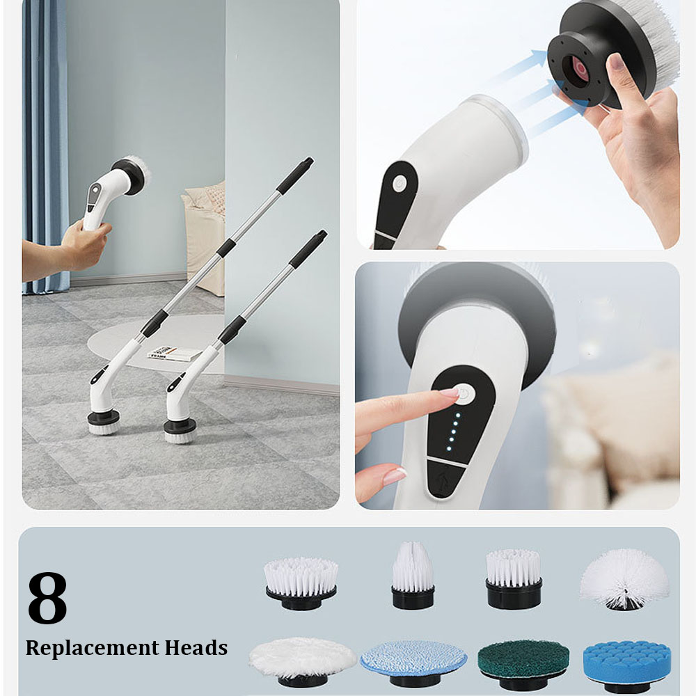 Cordless Spin Scrubber Electri - Home Bathroom Cleaning Machine recension och pris