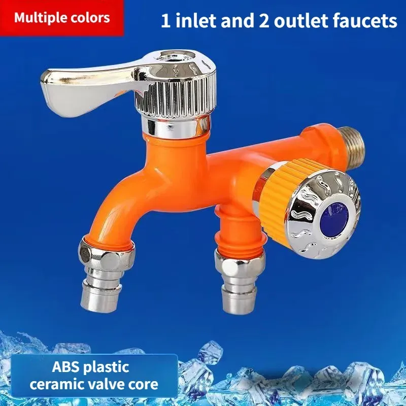 Faucet Double Outlet Dual Cont - Home Bathroom Fittings recension och pris