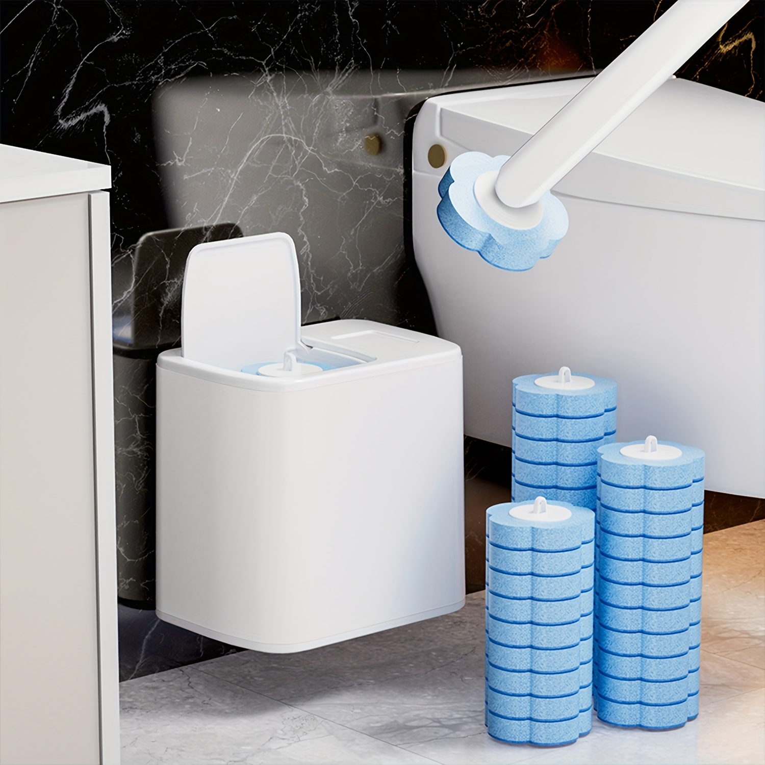 Toilet Brush with Disposable R - Home Bathroom Upgrades recension och pris