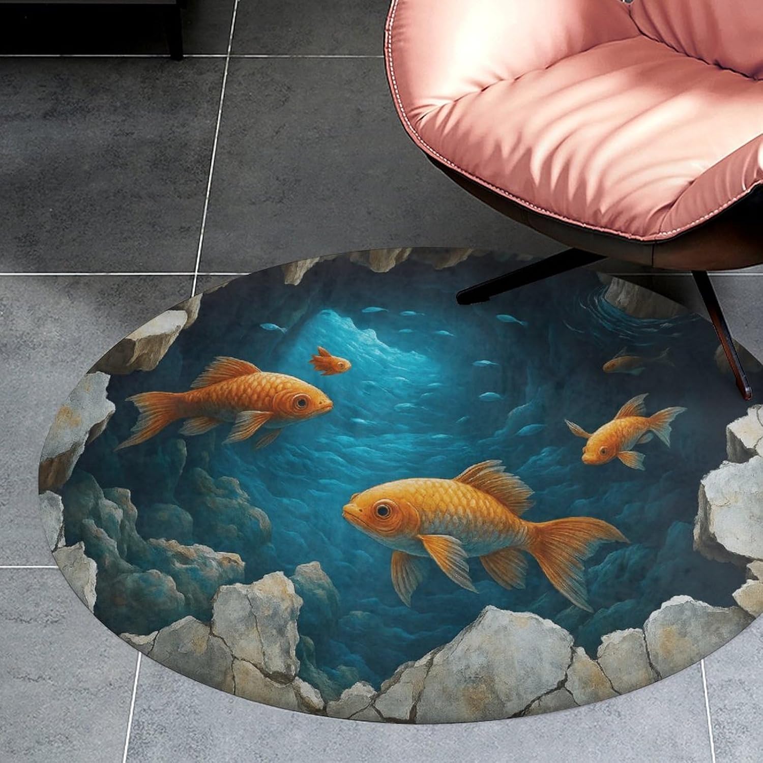 High Quality Round Polyester B - Home Bathroom Door Design recension och pris