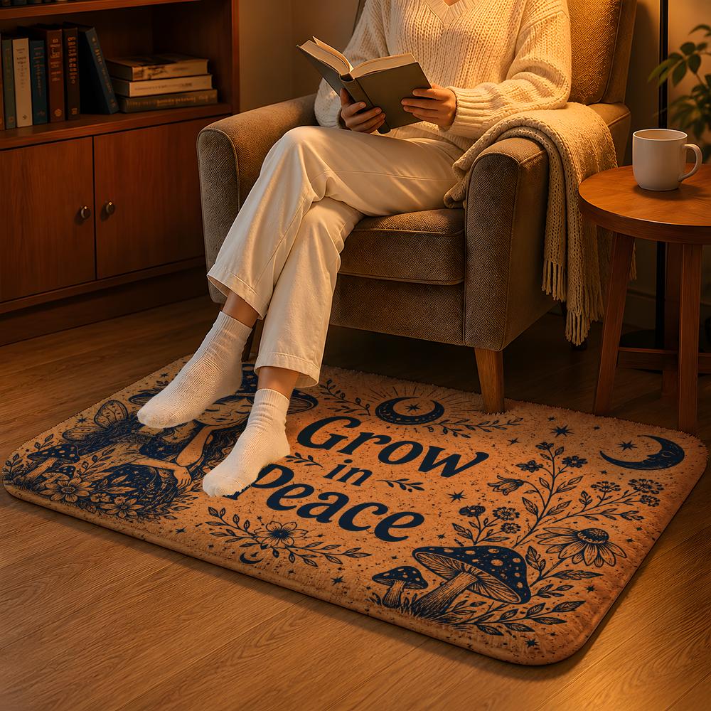 Celestial Good Vibes Floor Mat - Home Goods Bathroom Rugs recension och pris