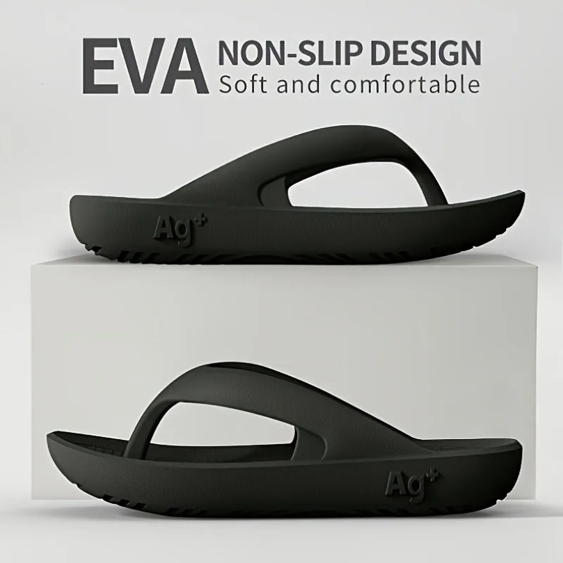 Men Home Flip Flops Cloud Sand - Home Outdoor Bathroom recension och pris