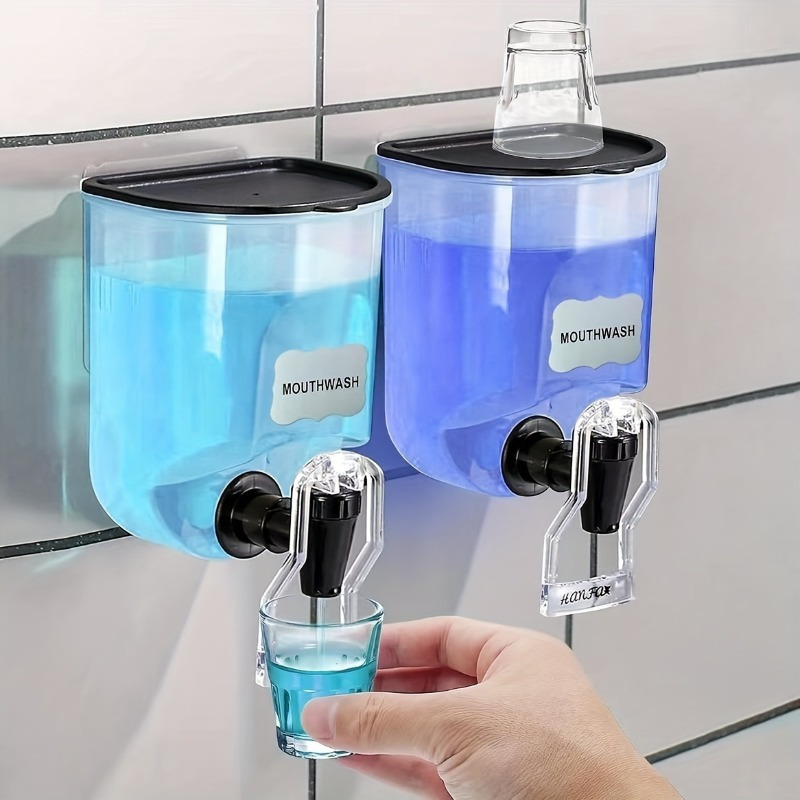 2PCS 600ml Mouthwash Dispenser - Home Bathroom Freshener recension och pris