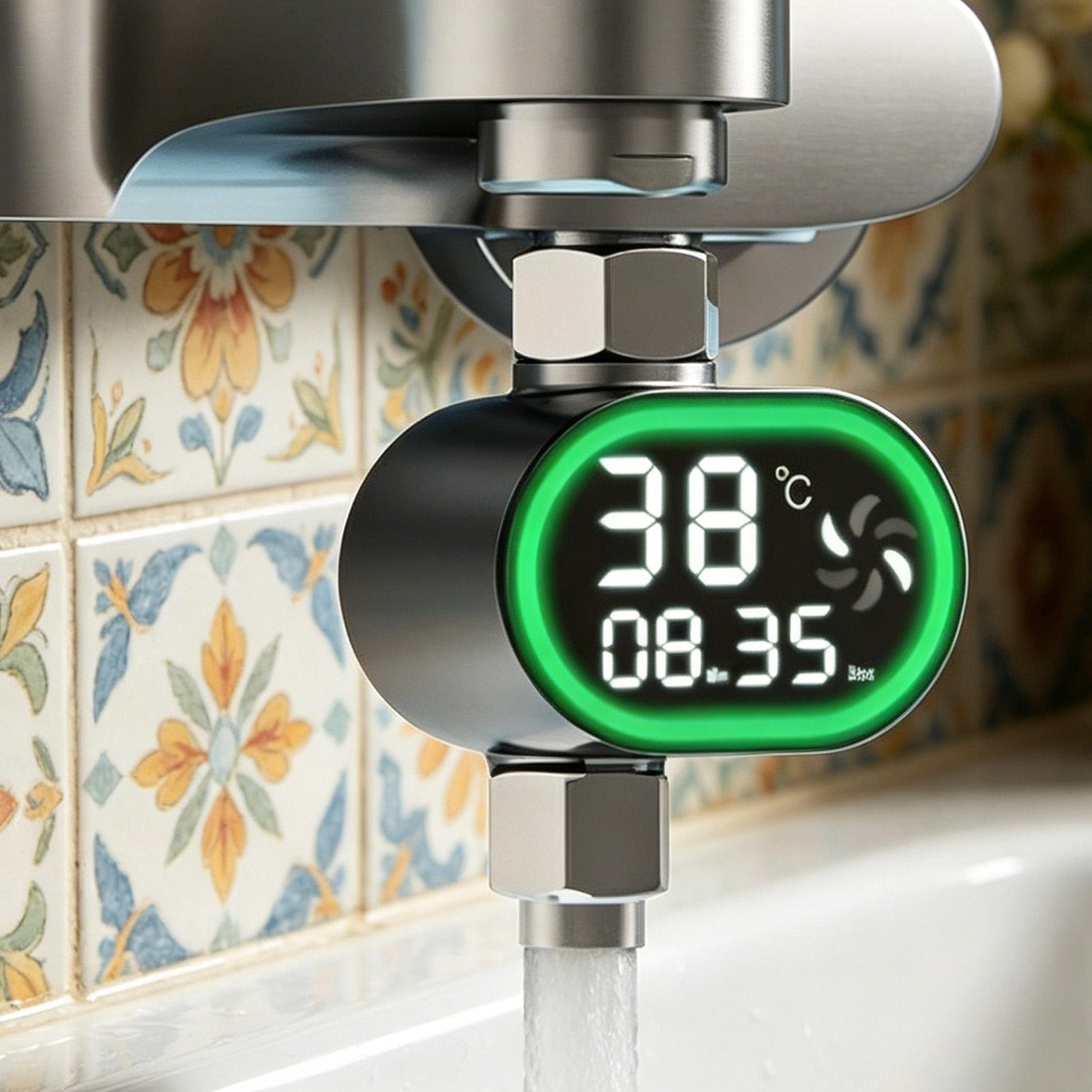 Water Thermometer Bathroom Led - Home Bathroom Fittings recension och pris