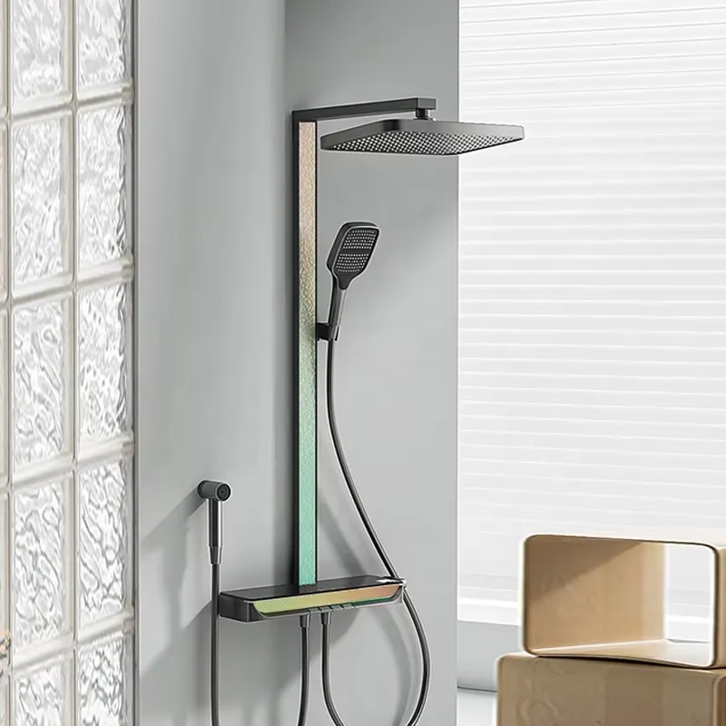 Brass Digital Waterfall Shower - Home And Bathroom recension och pris