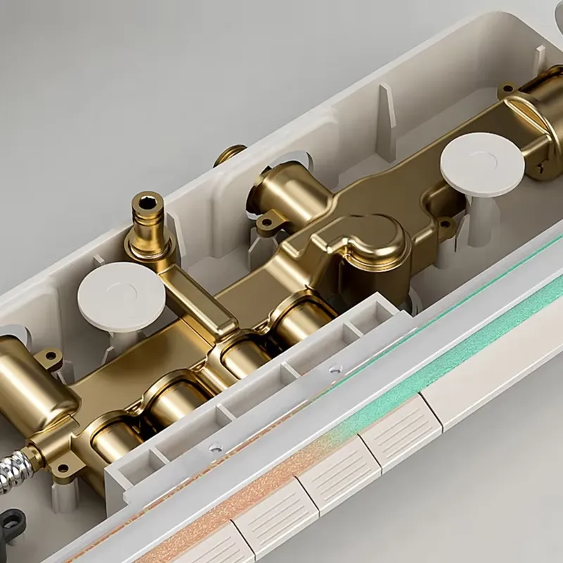 Brass Digital Waterfall Shower - Home And Bathroom recension och pris
