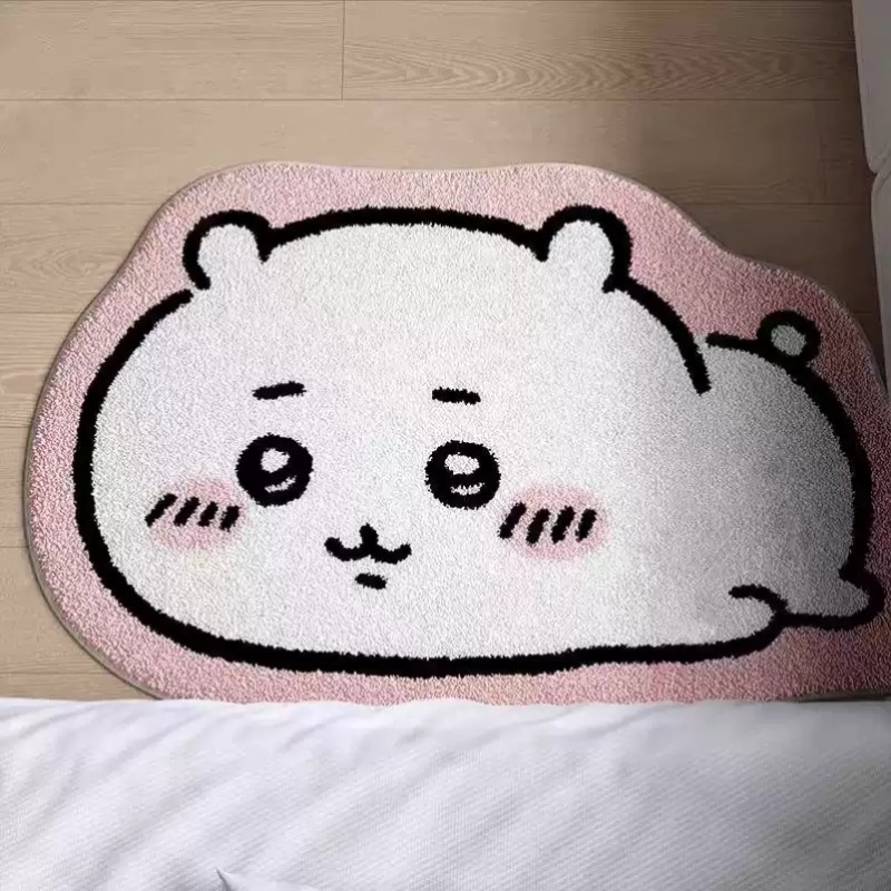Anime Chiikawa Plush Rug Hachi - Home Goods Bathroom Rugs recension och pris