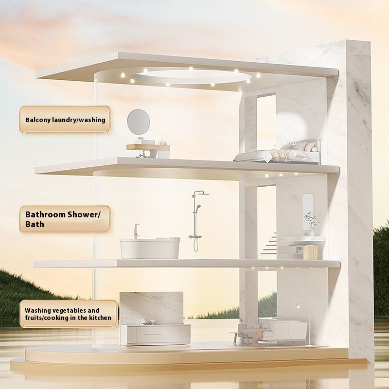 Pre-shower head, shower set fo - Home And Bathroom recension och pris