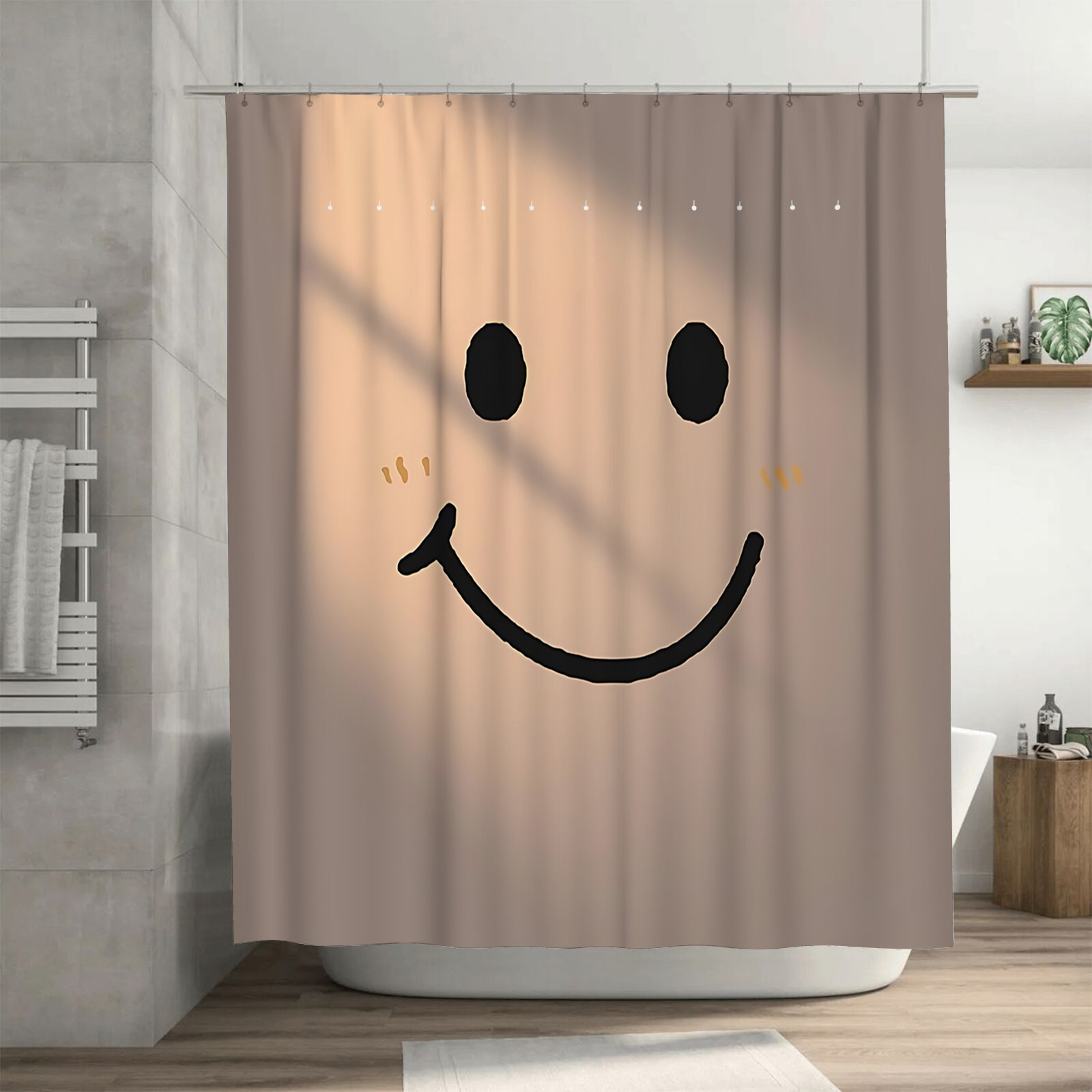 Cute Smile Face Design Shower  - Home Bathroom Upgrades recension och pris