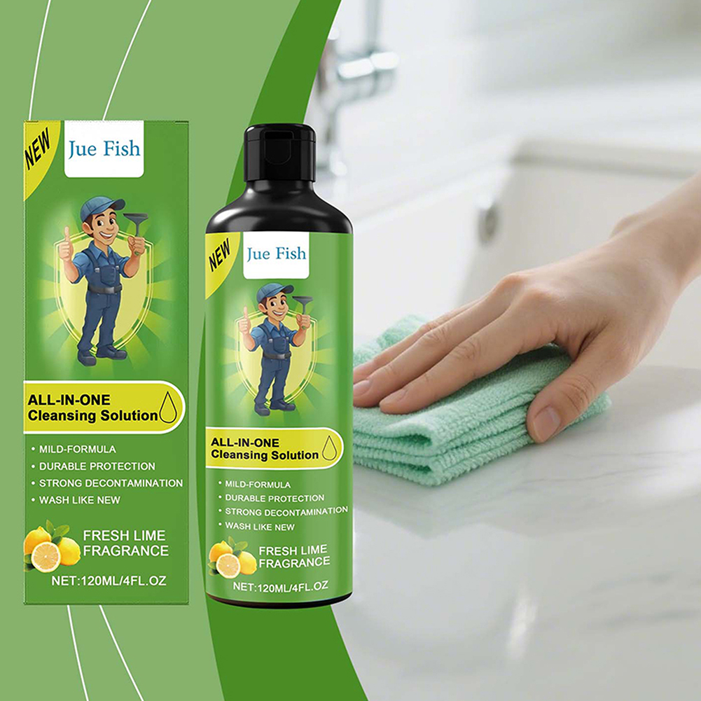 Multi Effect Cleaning Solution - Home Bathroom Cleaning Solution recension och pris