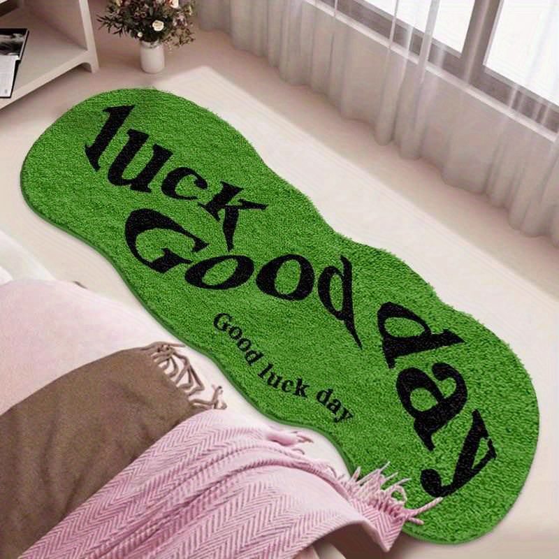 VIKAMA Green Carpet Brings Goo - Home Goods Bathroom Rugs recension och pris