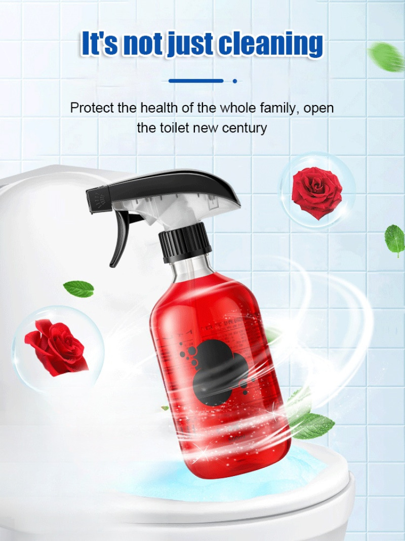 Toilet Cleaner Rose Fragrance  - Home Bathroom Cleaning Solution recension och pris