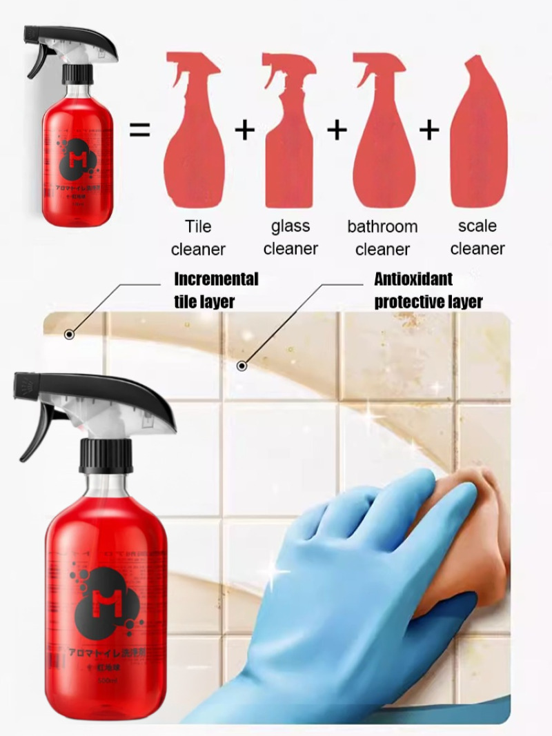 Toilet Cleaner Rose Fragrance  - Home Bathroom Cleaning Solution recension och pris