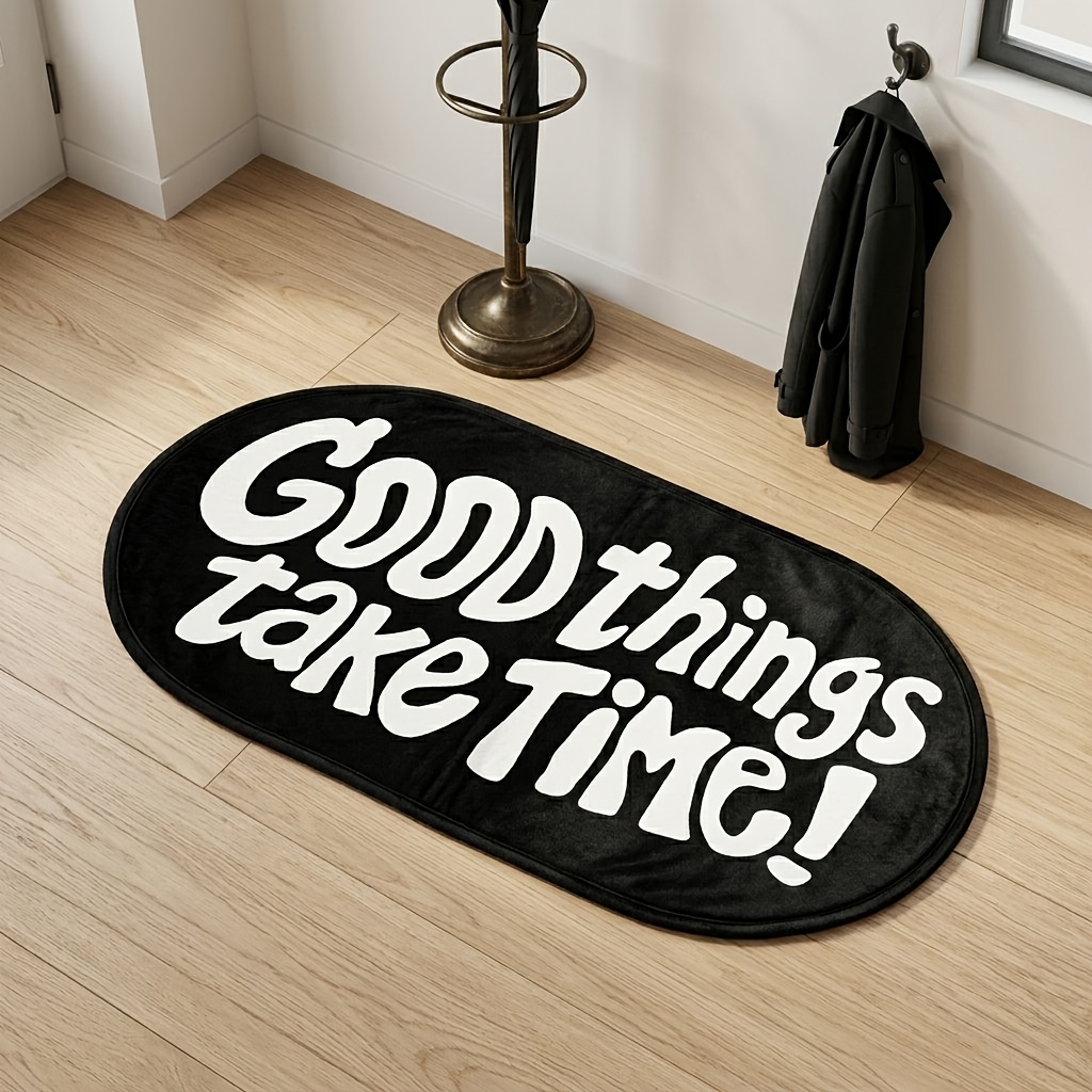 VIKAMA Good Things Carpet Blac - Home Goods Bathroom Rugs recension och pris
