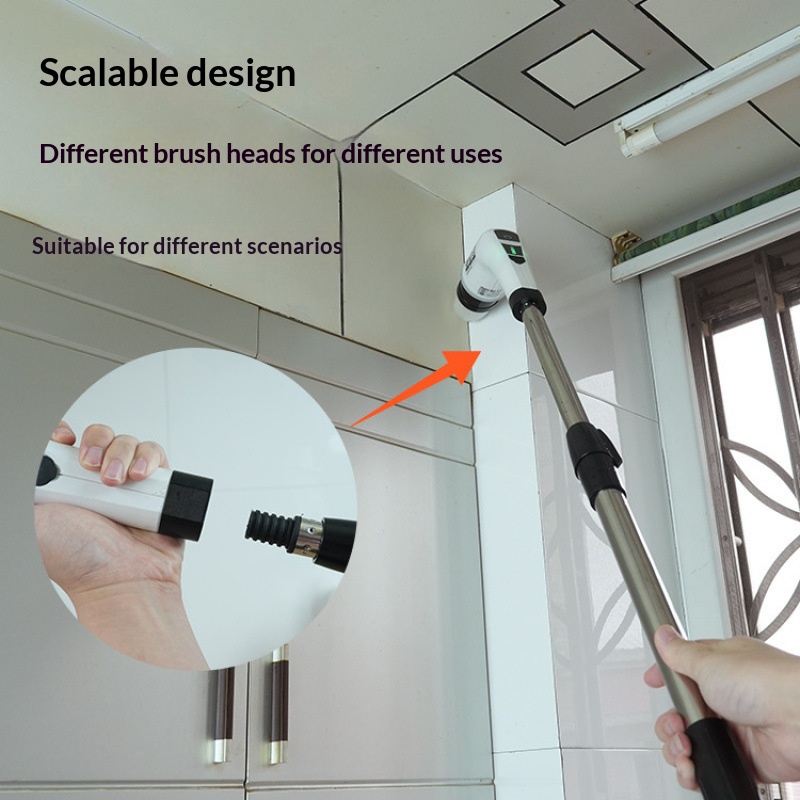 HOMEFISH Cordless Spin Scrubbe - Home Bathroom Cleaning Machine recension och pris
