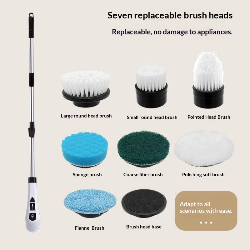 HOMEFISH Cordless Spin Scrubbe - Home Bathroom Cleaning Machine recension och pris