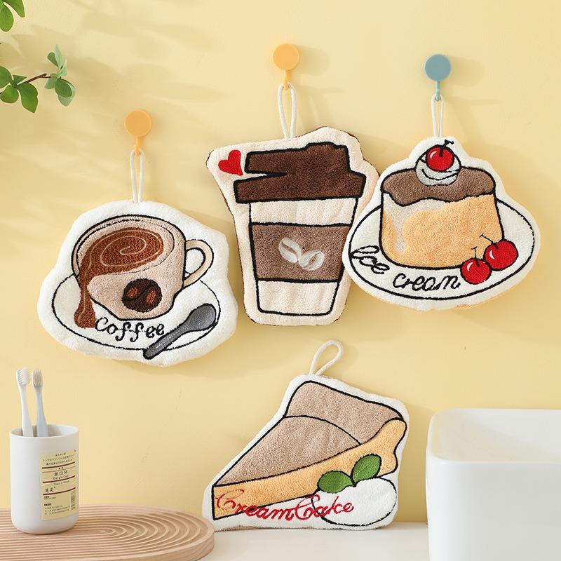 Quick Dry Absorbent Coffee Han - Home Bathroom Design recension och pris