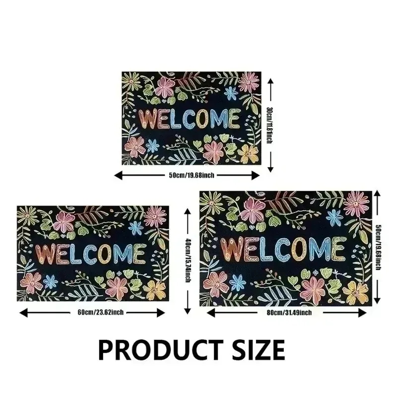 Good Vibes Only Welcome Mat -  - Home Goods Bathroom Rugs recension och pris