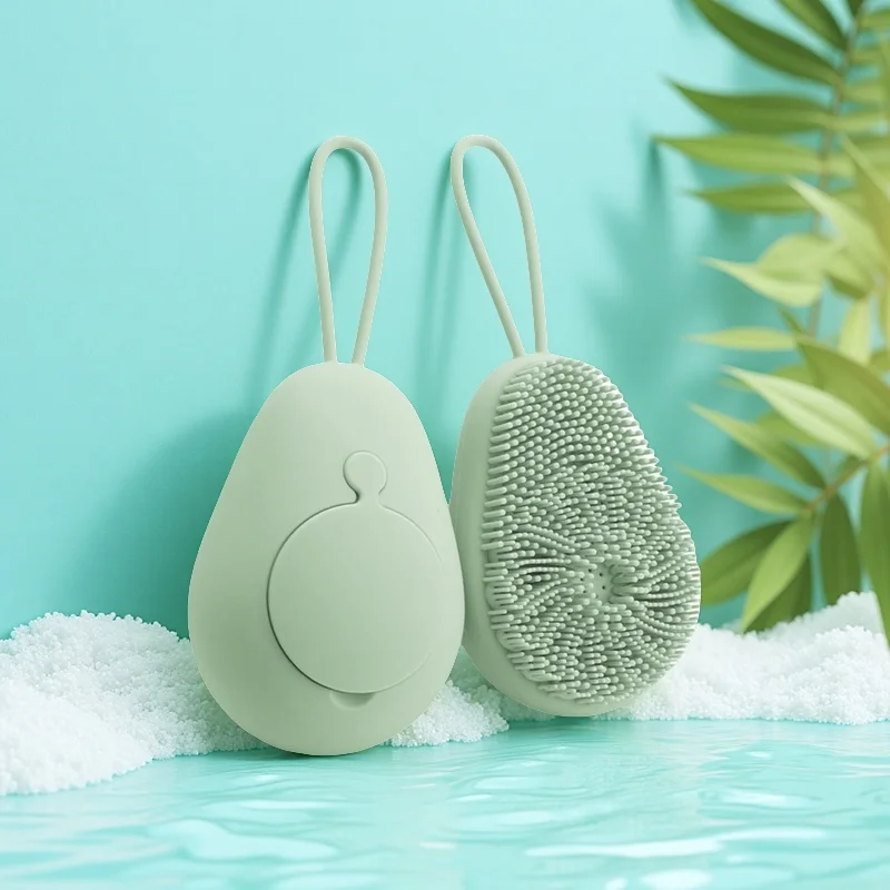 1pc Silicone Body Scrubber Exf - Home Bathroom Cleaning Machine recension och pris